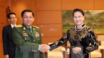 NA Chairwoman pledges further ties with Myanmar