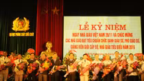 University of Fire Prevention and Fighting celebrates Vietnamese Teachers' Day 