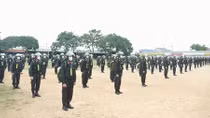 Mobile Police reinforced Bac Giang province for COVID-19 control