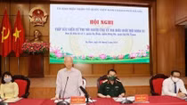 Party General Secretary meets voters in Hanoi