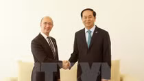 President holds sidelines meetings at Francophone Summit