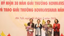 Kovalevskaya awards honour Vietnamese female scientists