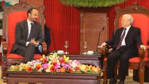 Party and State leader receives French Prime Minister