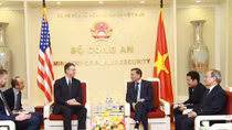 Minister To Lam receives U.S Ambassador to Vietnam Daniel Kritenbrink