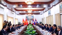 Vietnamese, Lao Party inspection agencies look to foster ties