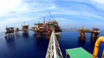 Oil, gas output exceeds six-month targets