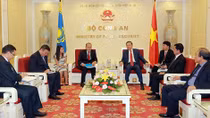 Vietnam, Kazakhstan boost friendly relations and security cooperation