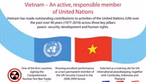 Vietnam - Active, responsible member of United Nations