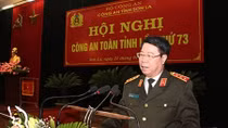 Deputy Minister Bui Van Nam asks Son La police to suppress crimes during Tet 