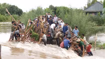 Police forces in response to rainfall and flood situation