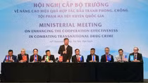 Ministerial meeting issues joint statement on drug crime combat