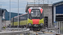 Hanoi capital tests metro trains on overground route