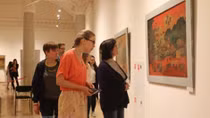 Vietnamese lacquer paintings introduced in Russia