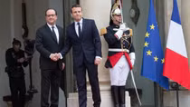 Emmanuel Macron takes office as French president