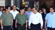 PM inspects preparations for WEF ASEAN