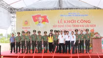 Construction of memorial site of Uncle Ho's 6 teachings to PSF kicked off