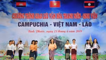 Vietnamese, Cambodian, Lao students enhance solidarity, friendship