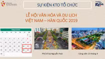 HCM City to host Vietnam–RoK Culture and Tourism Festival