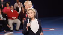 Trump trails Clinton by 8 points after tape scandal, debate