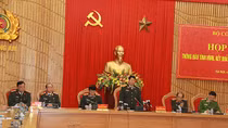 Deputy Minister Bui Van Nam chairs press conference on task performance of PSF in 2017