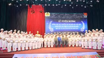 Typical public security young officers of the Hanoi Municipal Police praised 