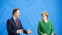 Xavier Bettel Meets Angela Merkel and Wolfgang Schäuble in Berlin