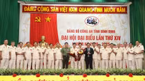 Binh Dinh police organize Party Congress for 2020-25 term