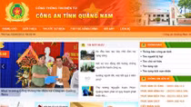 Quang Nam Provincial Police inaugurates a new portal 