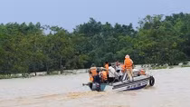 People in most flood-affected area taken to safe area.