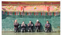 Dao Thuc village water puppetry lures visitors