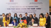 Joint stamp issue celebrates 60th anniversary of Vietnam-Cuba diplomatic ties