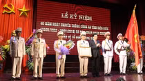 Dien Bien Provincial Police receives the third-class “Fatherland Protection” Order