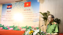 MPS in coordination with Cambodian border force opens campaign to suppress drug crimes along Vietnam-Cambodia border