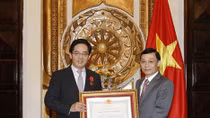 Vietnam’s Friendship Order presented to Chinese Ambassador