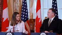 China should free Canadians held after Huawei arrest, U.S.'s Pompeo says