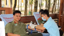 Over 500 public security students join blood donation day