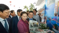 Top legislator visits National Press Festival 2018