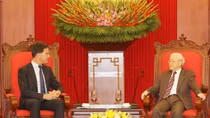 Party, State leader hosts Dutch Prime Minister