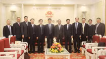 Deputy Minister Le Quy Vuong receives delegation of Chinese criminal authority