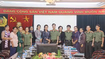 Cambodia’s press delegation visits CAND Newspaper