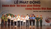 Traffic safety campaign launched in Vinh Phuc province