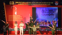 Youths of Public Security Forces compete in following Uncle Ho’s 6 teachings 