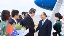 PM Phuc arrives in Sydney for ASEAN-Australia Special Summit