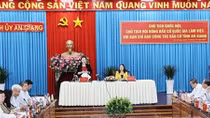 NA Chairwoman works with An Giang on election preparations