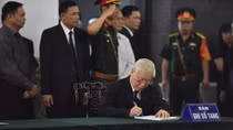 Party, State and NA leaders write touching words about late former Party chief