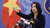 Spokeswoman: Countries call for sustainable peace in East Sea