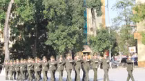 Thousands of students of PSA participated in unarmed regulation Competition