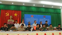 Tan Chau Police reviews cooperation with Cambodian partner in prevention and fight against crimes