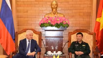 Vietnam, Russia intensify cooperation in military security