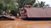 Laos dam collapse: Hundreds missing after flash floods hit villages